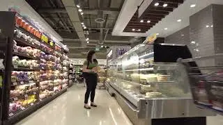 4K Going grocery shopping at a  local store in TORONTO CANADA