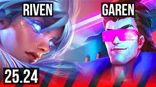 RIVEN vs GAREN (TOP) | NA Master | 25.24