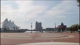 Inner Harbor Baltimore Driving Tour 🚗 | Waterfront & Downtown Views 🇺🇸