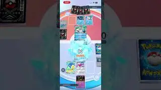Pok&eacute;mon TCG Pocket battling the Crabominable EX deck - solo step up advanced battle guide