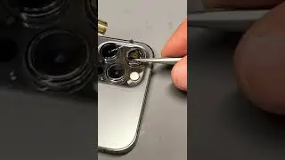 Can you replace iPhone 12 Pro Max camera glass without removing the screen?
