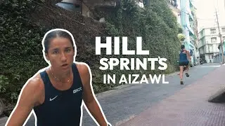 hill sprints in Aizawl... 🇮🇳