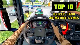 TOP 10 🚘 Driver Hand Animation Driving Games Android and ios 2023