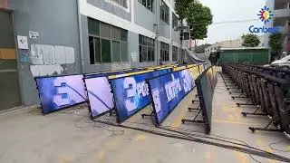 High Brightness Waterproof Court  Filed Football Stadium Perimeter LED Display Banners P10 10mm