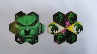 Minitarjetas 3D HoloCards Hulk Marinela Rese&ntilde;a Furia Gamma