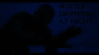 WINTER SWIMMING AT NIGHT during a Storm in 10℃ Atlantic Ocean
