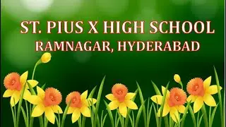 ST. PIUS X HIGH SCHOOL, RAMNAGAR, HYDERABAD (ANNUAL SPORTS MEET 2024 - 2025)