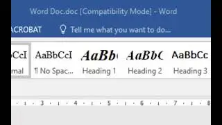 Word and Excel How to Disable Compatibility Mode