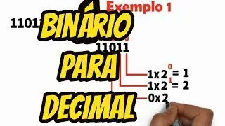 Conversão de Binário para Decimal pelo Método Polinomial