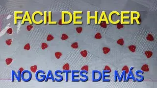 COMO HACER NYLON CRISTAL CON LENTEJUELAS. FACIL. RAPIDO Y ECONÓMICO / TUTORIAL PASO A PASO /  DIY 