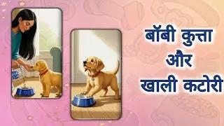 Bobby the Dog and the Empty Bowl | Heartwarming & Moral Story for Kids