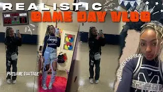 REALISTIC Game Day Vlog 🏀📣 | HS Cheer Head Captain