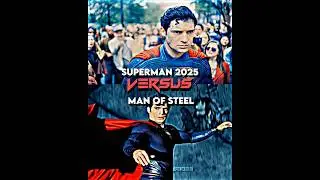 Superman 2025 vs Man of Steel #edit #shorts #viral #vs #dccomics #supergirl #dc #superman #1v1 #dceu
