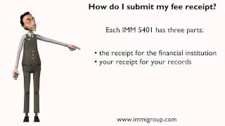 How do I submit my fee receipt?