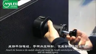 P2.5 front access LED display