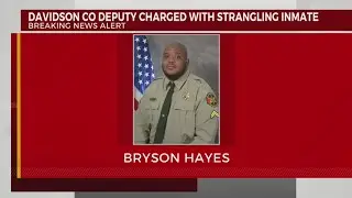 Nashville officer charged with strangling inmate