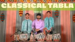 Classical Tabla by Tabla teacher (Shri Karan Mishra) | Part-2 | Cultural Night | JNV Jaunpur😄
