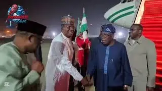 President Bola Tinubu Returns to Abuja After Historic Turkey Visit