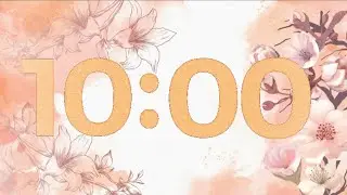 10 Minute Timer: Get It Done! 🚀 | Clean & Simple Countdown