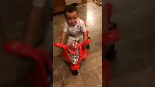 Jd Andrew his motorcycle