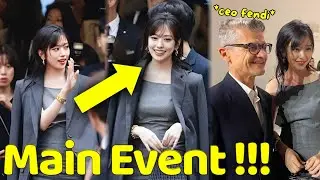 Yujin IVE Appearance At FENDI Fashion Week Event getting so much praise from fans