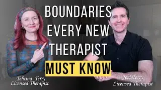 How to Set Boundaries as a New Therapist | Therapists Tehrina & Joel
