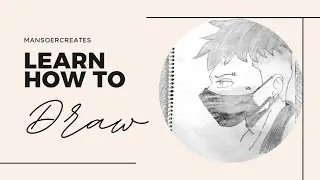 Anime drew by 8 year old kid 👦.       #art #anime #youtube #viral #artwork              