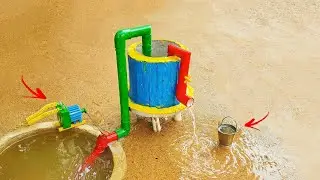 How to make a mini water tank with mini electric motor| @Make_Toys @MakingToyo 