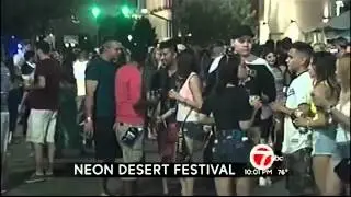 Neon Desert Music Festival Underway