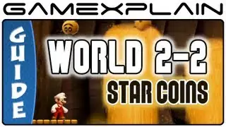 New Super Mario Bros. U - Layer Cake Desert-2: Perilous Pokey Cave Star Coins Guide & Walkthrough