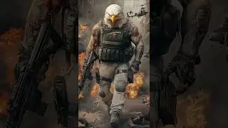Beast Warriors of countries #ai #warrior #cool #america #albania #russia #french #serbia