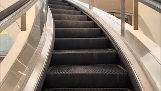 (CLOSED) Vintage Mitsubishi Regular/Spiral Escalators at SF Center San Francisco, CA