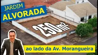 Terreno de esquina com 250m² no JARDIM ALVORADA em Maringá