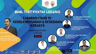 𝗣𝗥𝗢𝗚𝗥𝗔𝗠 𝗕𝗨𝗔𝗟 𝗧𝗩𝗘𝗧@𝗞𝗞𝗧𝗠 𝗟𝗘𝗗𝗔𝗡𝗚 (KKTMLEdang Vs Industri)