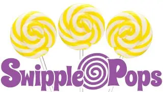 SWIPPLE POPS | Yellow Banana Swirly Lollipops