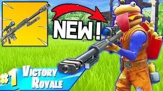 15 KILLS AVEC LE NOUVEAU *FUSIL DE SNIPER LOURD* SUR FORTNITE BATTLE ROYALE !