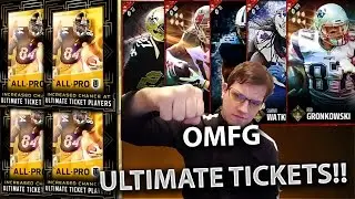WE GOT THE JUICED PACKS! 99 OVERALL ULTIMATE TICKETS PACK OPENING!! - Madden Ultimate Team 17