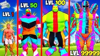 FRANKLIN Growing BIGGEST ALL FATHER GOD HULK In GTA 5!