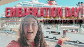 Embarkation Day! Very Merrytime 4 Night Cruise on Disney Dream + CABIN TOUR!