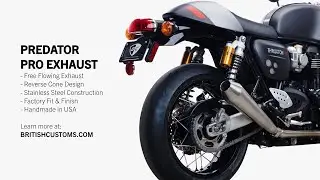 Predator Pro Exhaust for Triumph Thruxton RS - SOUND CLIP