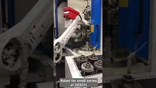 Robot for small series at DESCH