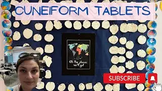 Cuneiform Tablets| Middle School - World History activity