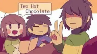 Chara Frisk and Kris Diner Order! | KFC gang! (Undertale Comic Dub)
