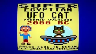 Ludum Dare 36 Timelapse - Super Egyptian UFO Cat Pyramid Overlord 2000 BC