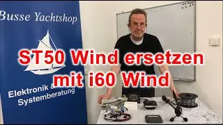 Autohelm ST50 oder Raymarine ST60 Winddisplay mit i60 Wind ersetzen.