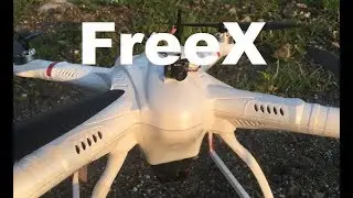 FreeX Drone GEOFENCE EDIT AIO AKK 200 mW GPS Quadcopter Fly Out
