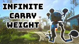 Fallout 4 INFINITE Companion Carry Weight Glitch