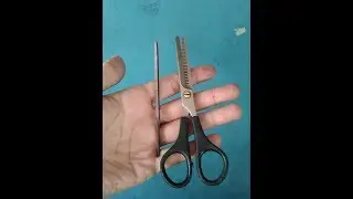 Cara mengasah gunting sasak/zigzag | Zeethepoo Update