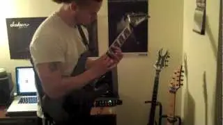 GABRIEL LUIS | PASSING THROUGH THE VEIL OUTRO SOLO | FALLEN MARTYR | JACKSON SLAT3-7 STRING