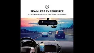 Nexar Smart Dash Cam, Small & Discreet Wide Angle Car Camera + Cloud Storage for Video Clips, Easy t